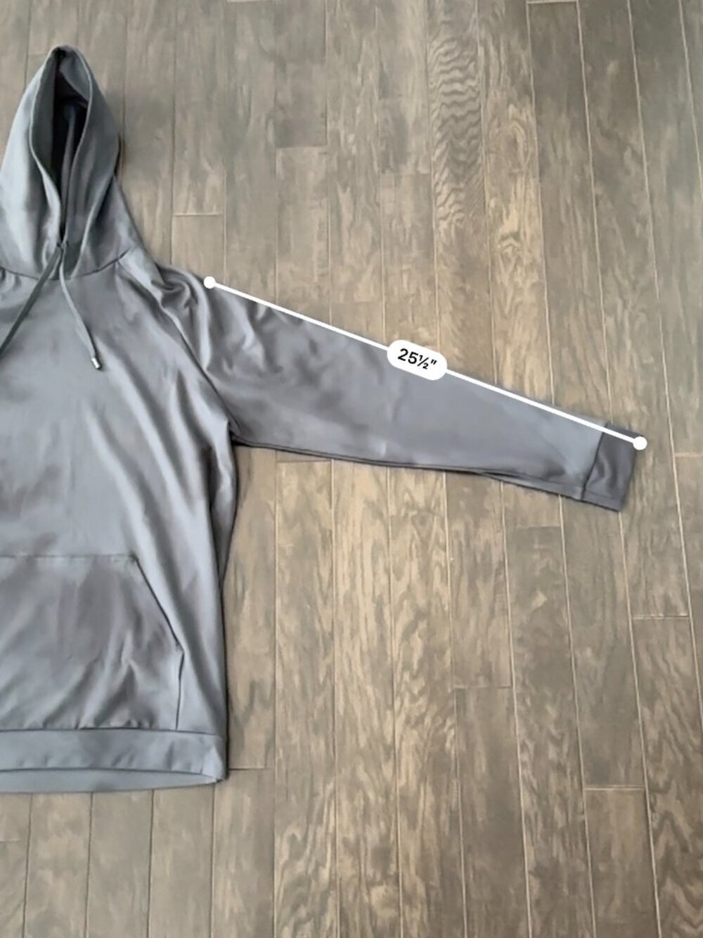 Grayson & Dunn Dark Gray Mens Large Performance Stretch Golf Hoodie - Picture 3 of 12